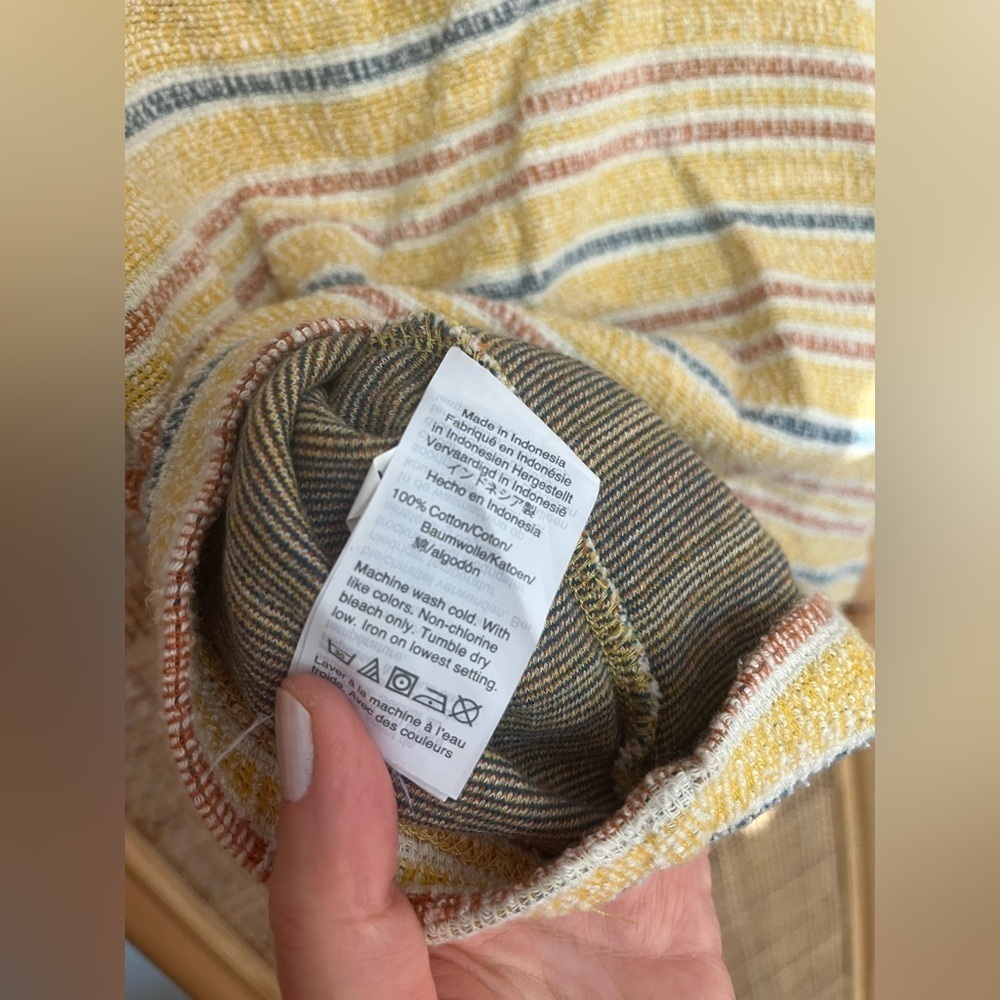 Madewell Texture & Thread Tie-Front Tank Top in Smithfield Stripe - Picture 8 of 8
